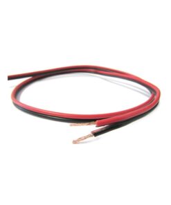 Cavo Piattina Rosso Nero 2X0,75mmq Per Filo Elettrico Altoparlanti Stereo Audio Casse 1 Metro