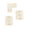 3 Pezzi Connettore 8mm Angolare 90° 2 PIN, Per Curvare 2 Striscie Led Smd con Passo da 8mm Senza Saldare