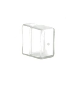 10 PZ Gommini PVC Morbida 15X9 mm per Chiusure Striscia Bobina Led Impermeabile