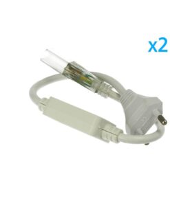 2 PZ Spine Alimentatore Trasformatore 2 Pin Passo 13,5mm per Bobina Striscia LED 220V 500W