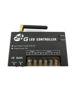 Led Dimmer Mono Colore Centralina 2,4G Controller Telecomando RF Wireless 12V 24V 16A Bobina Led RF203