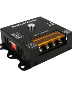 Led Dimmer PWM 12V 24V 30A Con Telecomando RF Wireless Frequenza PWM e Dimming Curve Regolabile DM111