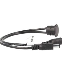 Alternative view of Interruttore Led Dimmer Touch Da Incasso Nero 12V 24V 4A Con Cavo DC JACK 5.5x2.1mm