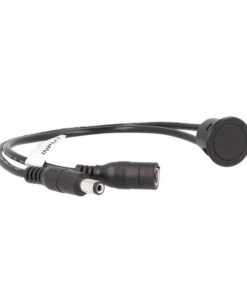 Interruttore Led Dimmer Touch Da Incasso Nero 12V 24V 4A Con Cavo DC JACK 5.5x2.1mm