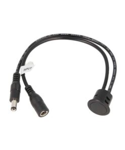 Interruttore Led Dimmer Touch Da Incasso Nero 12V 24V 4A Con Cavo DC JACK 5.5x2.1mm