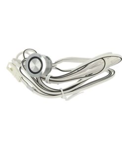 Interruttore Led Dimmer Touch Da Incasso Colore Alluminio Con Led Blue Memoria 12V 24V 2A Foro 18mm Per Mobile Armadio Anta Cucina