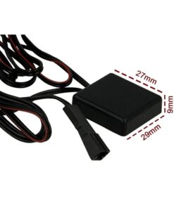 Interruttore Led Dimmer Touch Con Memoria Per Specchio Da Bagno 12V 24V 4A Con Indicatore Led Blu