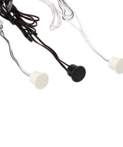 Interruttore LED Dimmer Touch Da Incasso 12V 24V 4A Con Cavo DC JACK 5.5x2.1mm Controllo Regolazione dell'Illuminazione con Funzione di Memoria Bianco