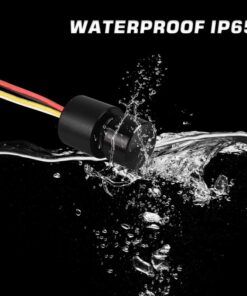 Alternative view of Micro Pulsante Illuminazione LED con Funzione Dimmer CCT con Memoria 12-24VDC Corrente 3A/CH IP65 Interruttore Controllo Versatile dell'Illuminazione con Doppio Click Rotazione del Pulsante