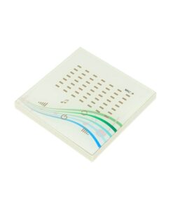 Alternative view of Centralina Audio Musica Touch Panel Music Controller Da Incasso A Muro 86X86mm 4 Canali 3AX4