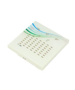 Centralina Audio Musica Touch Panel Music Controller Da Incasso A Muro 86X86mm 4 Canali 3AX4