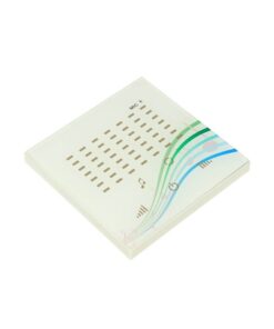 Centralina Audio Musica Touch Panel Music Controller Da Incasso A Muro 86X86mm 4 Canali 3AX4