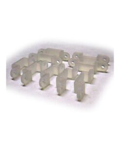 20 PZ Clip Per Fissare Bobina Striscia Led Impermeabile Da 8mm Di Larghezza