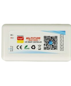 Mini Centralina Tuya Smart Controller Wi-Fi Led Dimmer CCT CW 2 Canale Compatibile Con Alexa Google Home