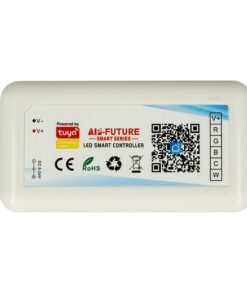 Mini Centralina Tuya Smart Controller Wi-Fi Led Dimmer RGBCW RGB+CCT 5 Canali Compatibile Con Alexa Google Home