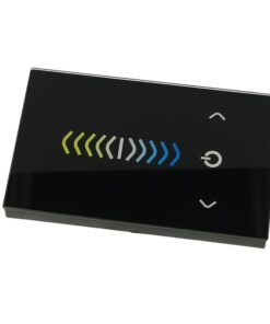Centralina CCT Led Controller Touch 12V 24V 4AX2 Pannello Da Incasso Muro Standard Italiano Scatola 503 TM07U