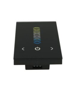 Centralina CCT Led Controller Touch 12V 24V 4AX2 Pannello Da Incasso Muro Standard Italiano Scatola 503 TM07U