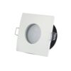 Porta Faretto Led GU10 MR16 Incasso Quadrato Colore Bianco Impermeabile IP54 SKU-3615