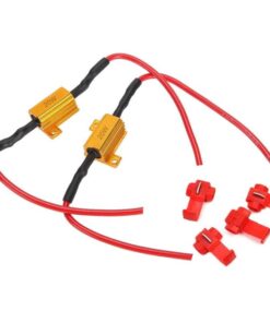2 Pezzi Resistenza Filtro LED BA15S BAY15D 25W 10 Ohm No Errore Canbus Luci Auto