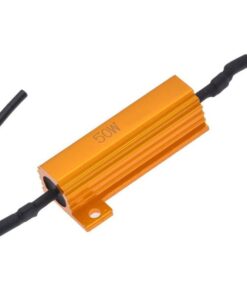 2 Pezzi Resistenza Filtro LED BA15S BAY15D 50W 6Ω No Errore Intermittenza Canbus