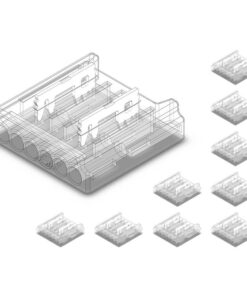 10 Pezzi Connettore Rapido 12mm Monocolore per Striscia LED Senza Saldatura