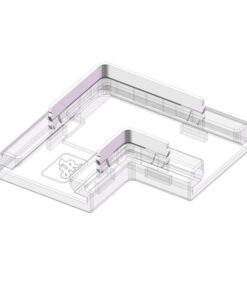 Alternative view of 10 Pezzi Connettore Rapido L 4 in 1 per Striscia LED 10mm Curva Senza Saldatura