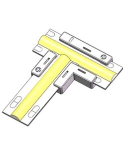 10 Pezzi Connettore Rapido L per Striscia LED 10mm con Coperchio Curva No Saldatura