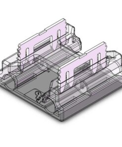 Alternative view of 10 Pezzi Connettore Veloce 8mm Mono Colore Fast Connect 4 In 1 per Unire Strip LED