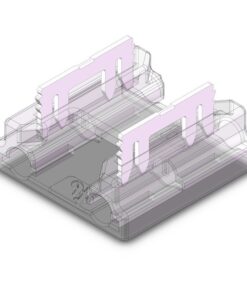 Alternative view of 10 Pezzi Connettore Rapido 4 in 1 per Striscia LED 10mm Monocolore Senza Saldatura