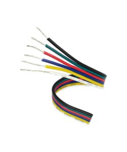 Cavo Filo Elettrico Esa Polare 6 X 0,25 mmq Per Striscia Led RGBWW RGB+CCT 1 Metro