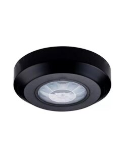 Sensore di Movimento PIR Slim Da Soffitto Muro Montaggio a Plafone Nero 360 Gradi SKU-6607