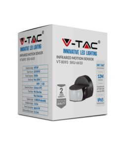 Alternative view of Sensore di Movimento Infrarossi IP65 Colore Nero Montaggio a Parete Soffitto Snodabile a 180° SKU-6610