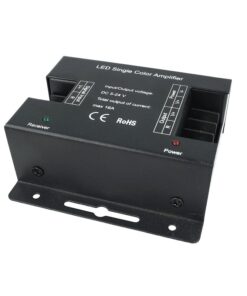 Amplificatore PWM High Speed Power Amplifier Per Striscia Bobina Led 5V 12V 24V 16A Mono Colore 1 Canale AP101