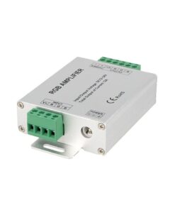Alternative view of Amplificatore RGB e Mono Colore Per Striscia Bobina Led 12V 24V 12A RGB Amplifier PWM LN-ZJFJ-3CH-LV