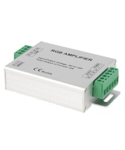 Amplificatore RGB e Mono Colore Per Striscia Bobina Led 12V 24V 12A RGB Amplifier PWM LN-ZJFJ-3CH-LV