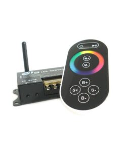 Centralina RGB 2,4G Full Color Controller RF Wireless 12V 24V 24A Per Bobina Led RF201