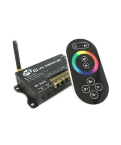Centralina RGB 2,4G Full Color Controller RF Wireless 12V 24V 24A Per Bobina Led RF201