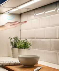 Sensore Movimento Mani 12V 24V 8A Con Funzione Dimmer e Memoria Per Profilo Alluminio