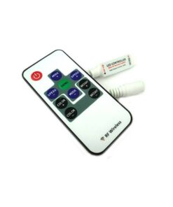 Alternative view of Mini Controller Bobina Led RGB Con Telecomando Wireless 12V 24V 6A Fino A 40 Metri RF103