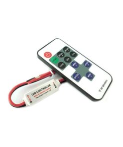 Alternative view of Mini Controller Bobina Led Mono Colore Dimmer Con Telecomando Wireless 12V 24V 72W RF101