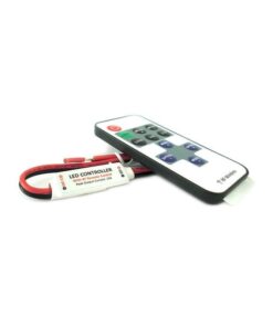Mini Controller Bobina Led Mono Colore Dimmer Con Telecomando Wireless 12V 24V 72W RF101
