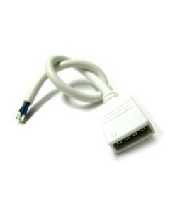 2 PZ Connettori Femmina Con 4 Buchi Per Striscia Bobina Led RGB