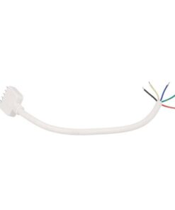 2 PZ Connettori Spina Maschio Con 5 Pin Per Striscia Bobina Led RGBW RGB+W