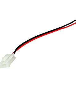 Alternative view of 2 PZ Connettori Spinotto Femmine Piatto Con Blocco Di Sicurezza Cavo 15cm