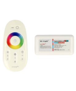 Led Controller Dimmer RGB Telecomando RF 2,4G Touch 12V 24V 6AX3