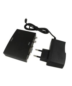 Convertitore VGA-HDMI Da Input VGA + Audio R/L A Output HDMI HD 1080P Per TV Monitor PC Video