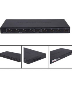 HDMI Splitter Sdoppiatore 8 Porte HDMI Full HD 1080P 3D