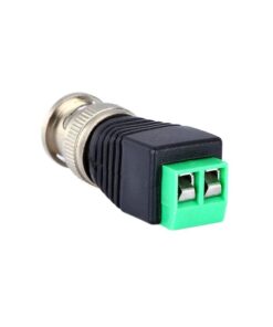 Spinotto Connettore BNC Maschio Con Morsetto A Vite Per Telecamere DVR Videosorveglianza CCTV