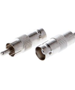 Convertitore Connettore Adattatore Da BNC Femmina A RCA Maschio Per Videosorveglianza CCTV