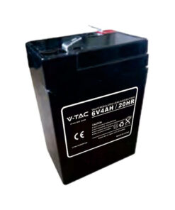 Batteria al Piombo Acido 6V 4Ah per Allarmi, Videosorveglianza, UPS Terminali T1 70*47*101mm SKU-23448